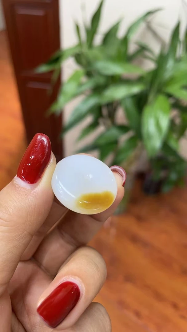 和田玉糖白玉且末料平安扣