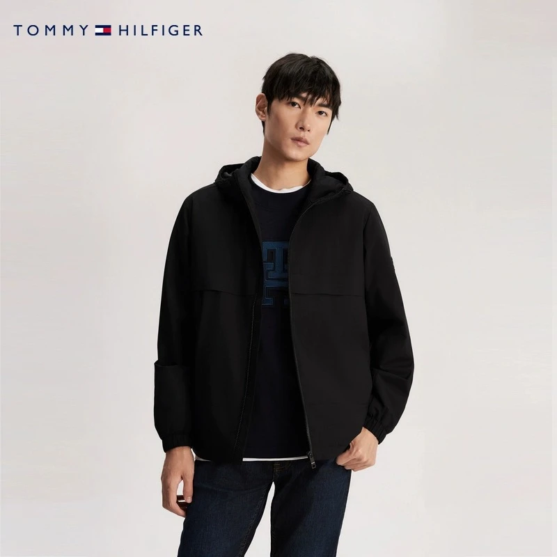 【防水夹棉夹克】Tommy男装防风防水耐磨棉服夹克外套35255