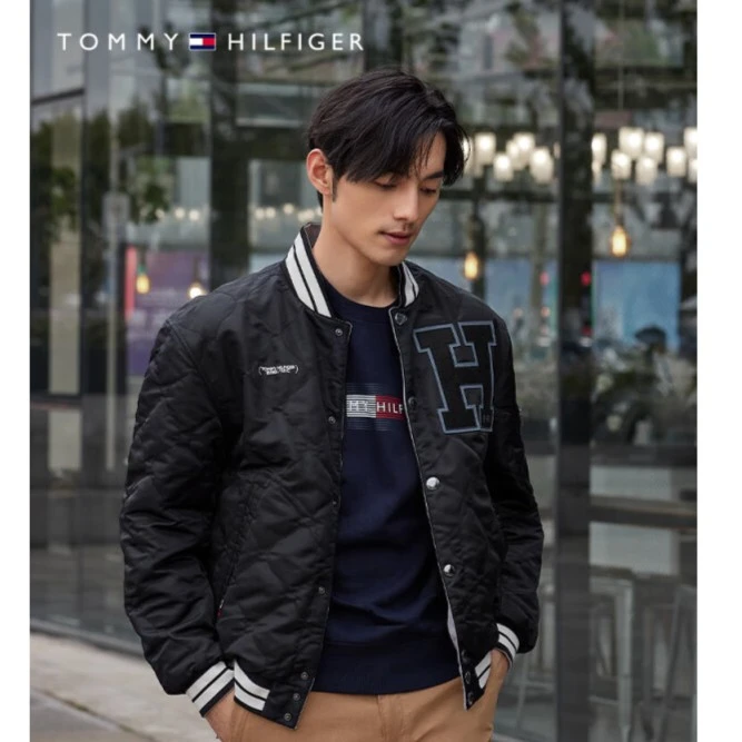 Tommy【特殊系列】男装双面穿保暖棒球领铺棉夹克MW0MW31213