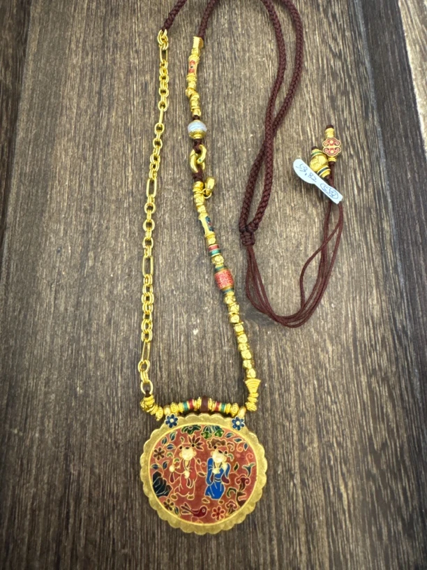 足金手工定制套链