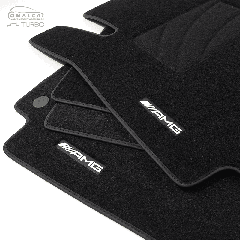 绒面奔驰ML原装卡扣cla原厂glk老GLC专用脚垫gla新a级c260l E200L