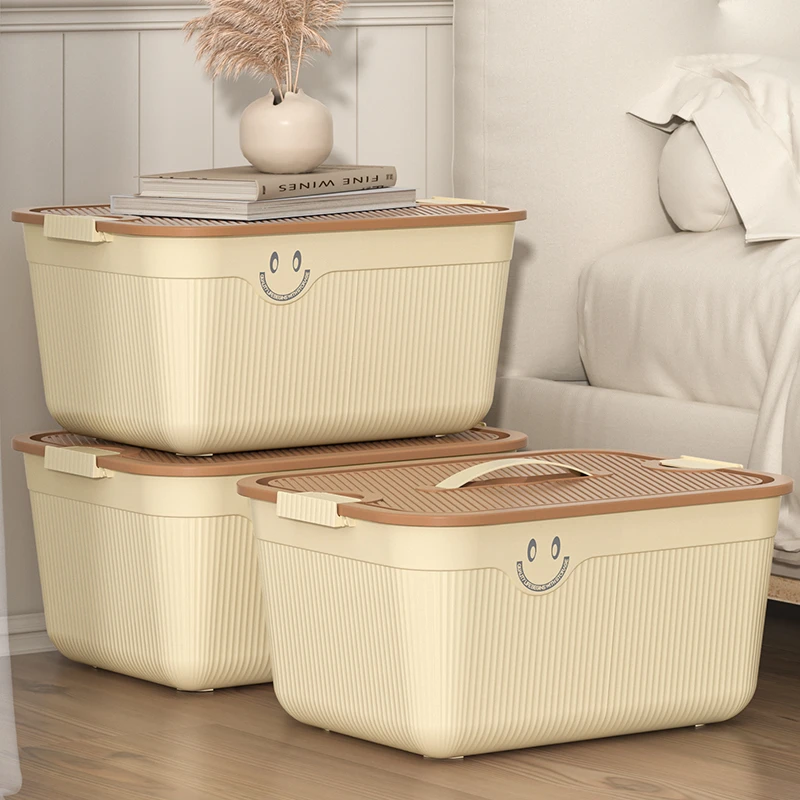 超大号家用整理神器衣服收纳箱整理箱大容量家用加厚收纳箱特大号