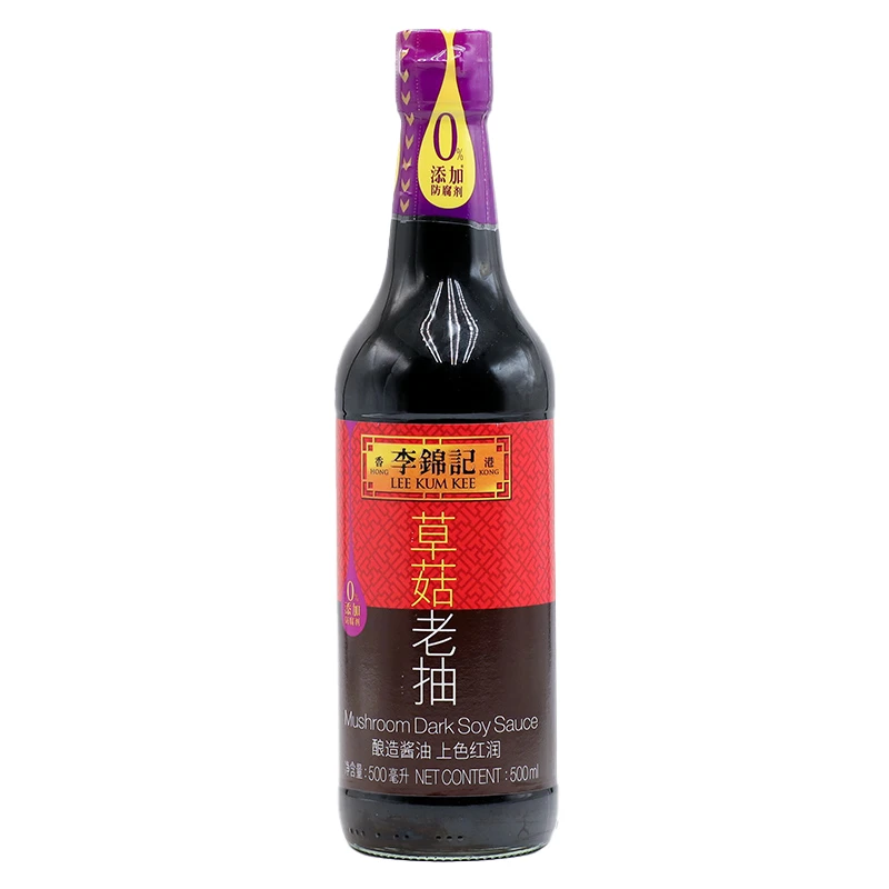 李锦记草菇老抽(500ml)
