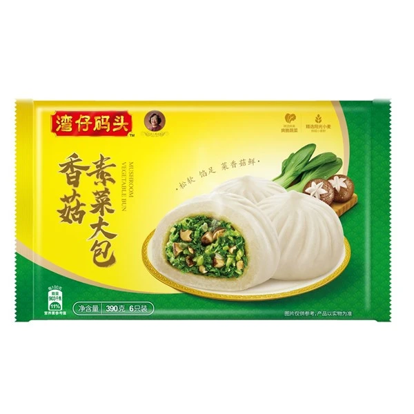 湾仔码头香菇素菜大包(390g)
