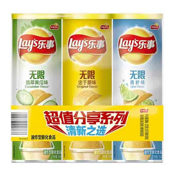 YL*乐事无限组合装薯片（清新之选）NC3(312g)