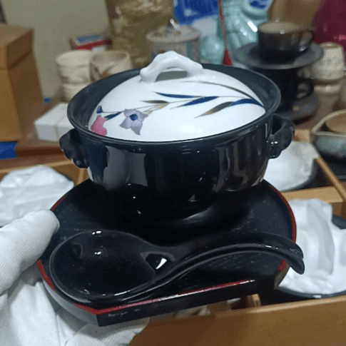 【闪购商品】拼配泥茶碗