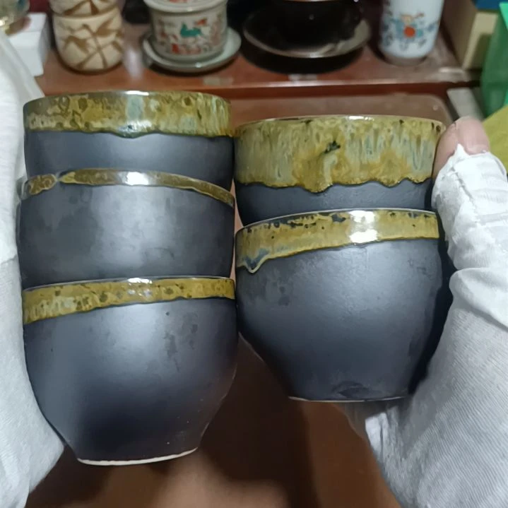 【闪购商品】拼配泥茶碗