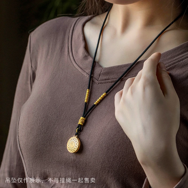 2毫米可调节金色配挂坠项链细款女款高档吊坠葫