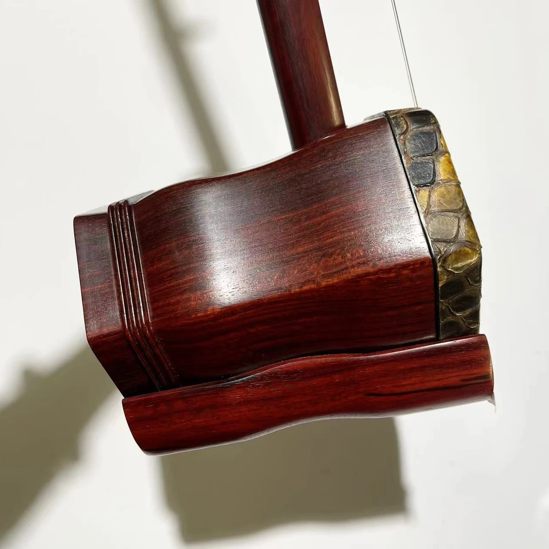 印度小叶紫檀手工制作专业二胡送全套配件