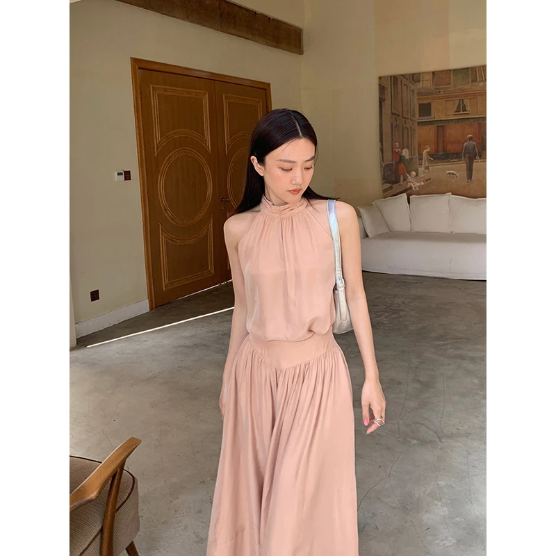 NO退NO换GET READY 挂脖吊带背心 18382