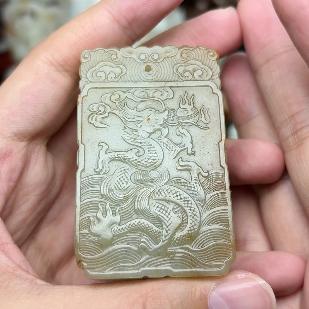 【闪购商品】和田玉挂件未镶嵌健****伴