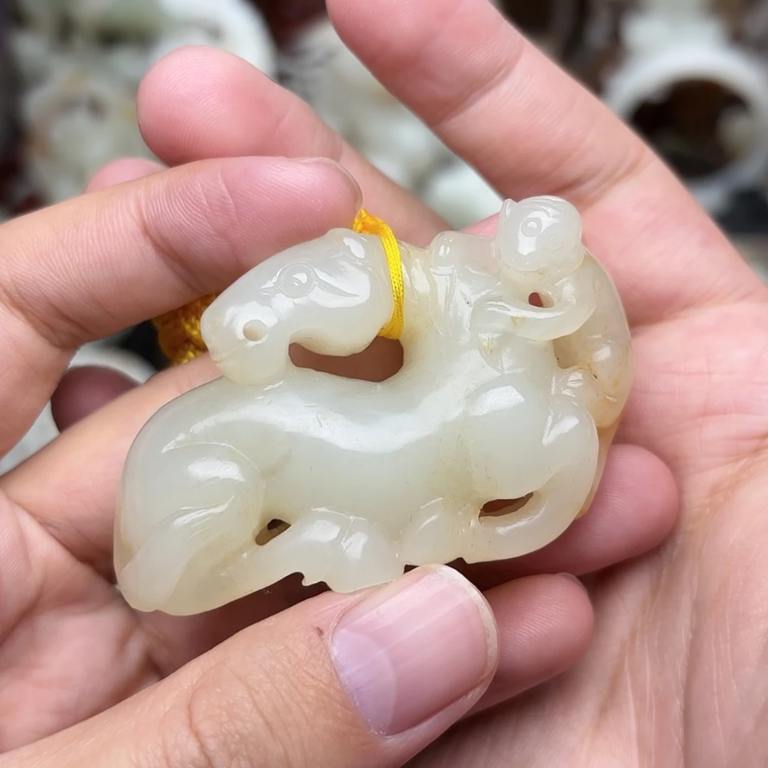 【闪购商品】和田玉挂件未镶嵌虎