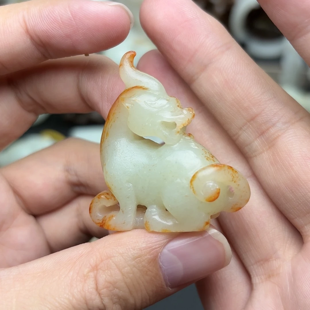 【闪购商品】和田玉挂件未镶嵌虎