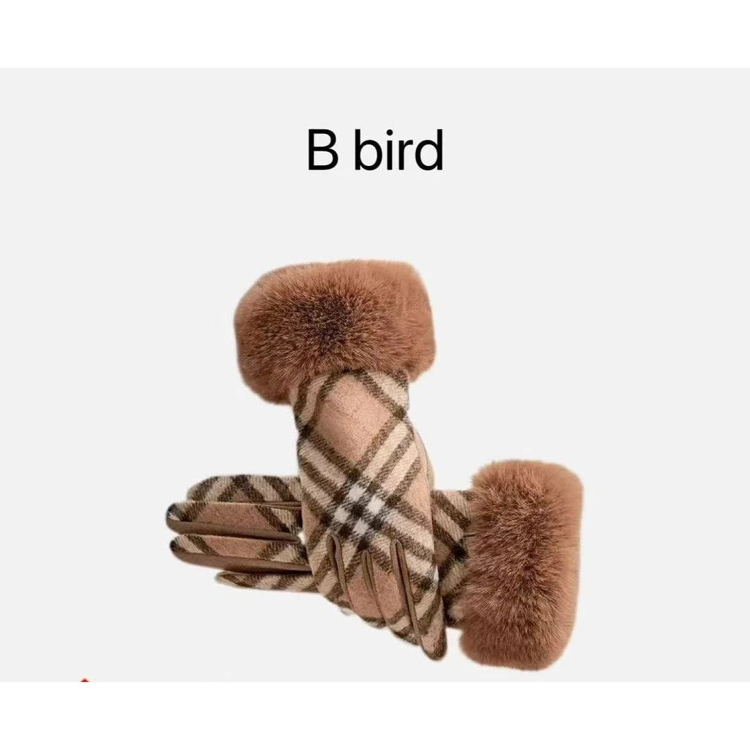 S12 巴格错综可触屏手套