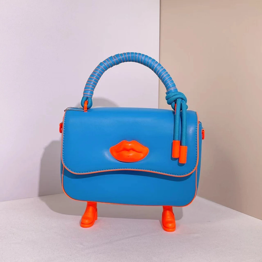 50781784天蓝色S女士单肩斜挎包-杨灬