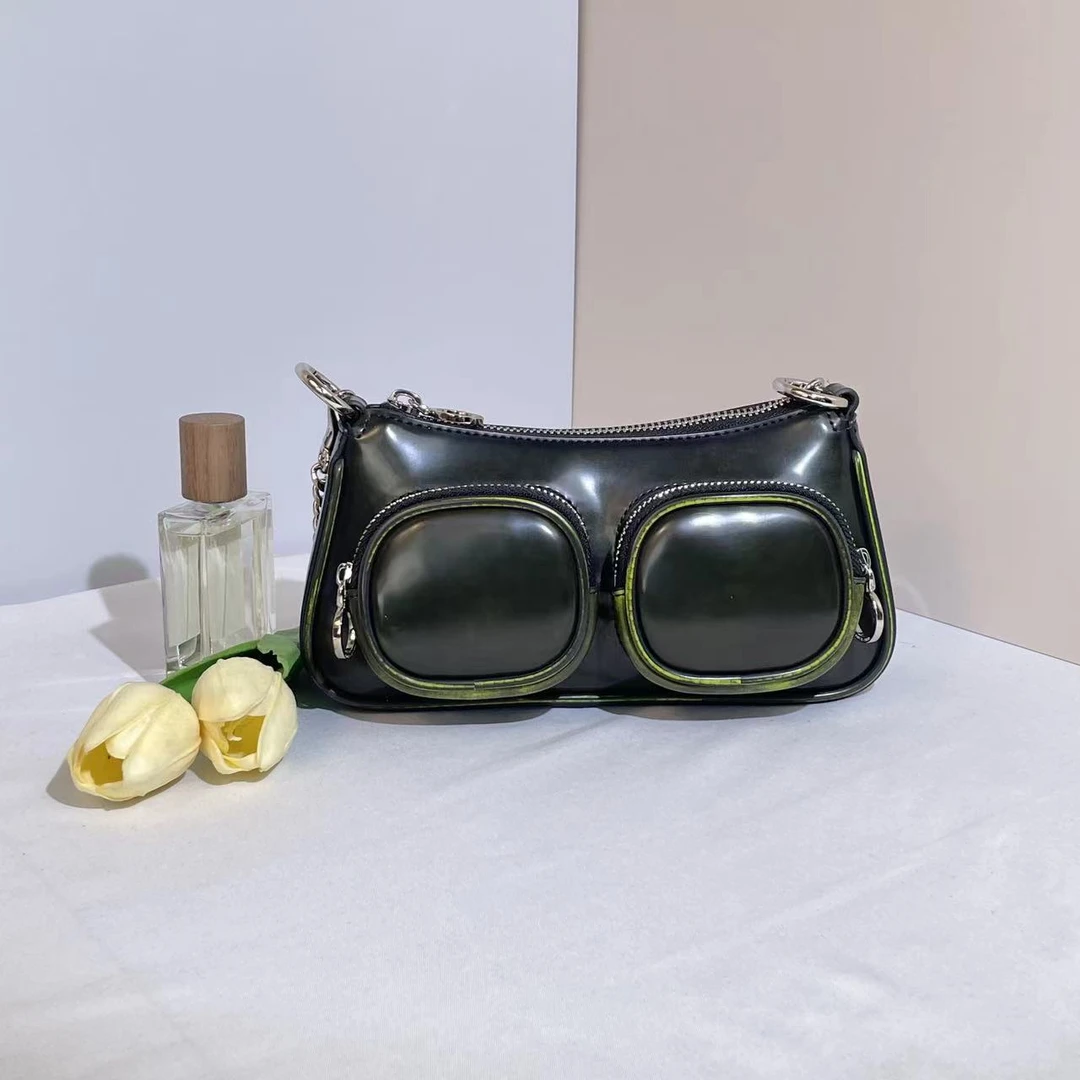 20151192芥末黄色S女士手拎斜挎包-杨灬（样品微瑕）