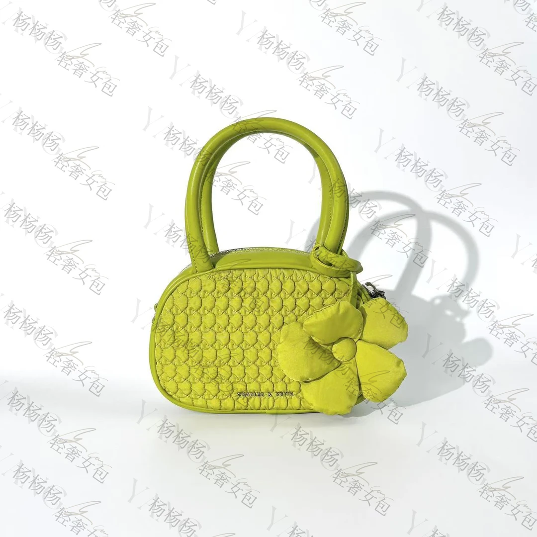 50671407芥末黄色S女士单肩手提包-杨灬