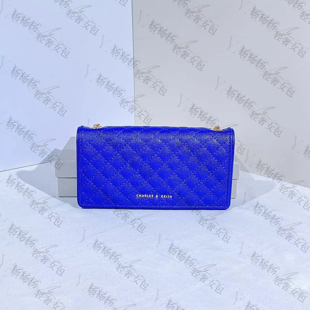 CHARLES&KEITH 30681013-1钴紫XS女士单肩斜挎包-杨灬