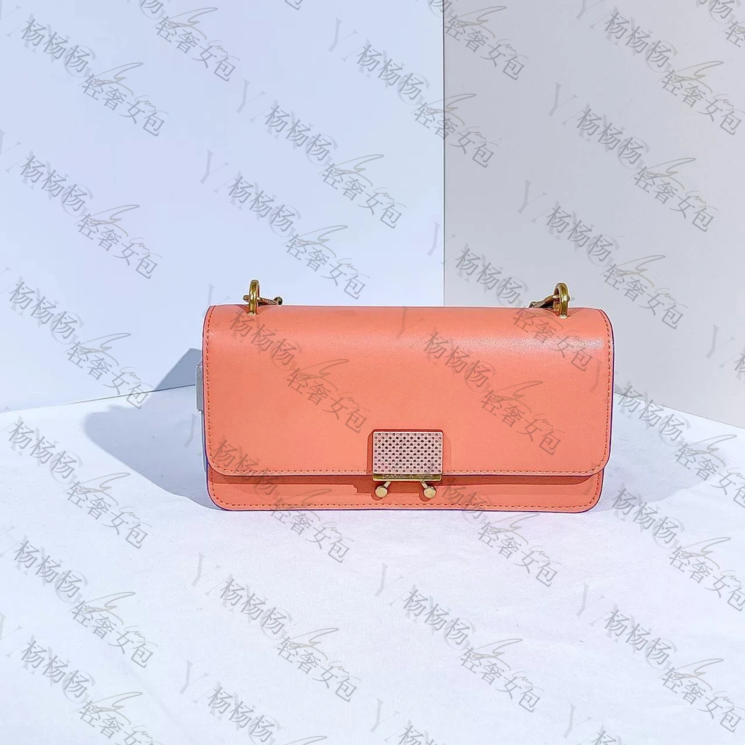 CHARLES&KEITH 10840326橙色XS女士单肩斜挎包-杨灬