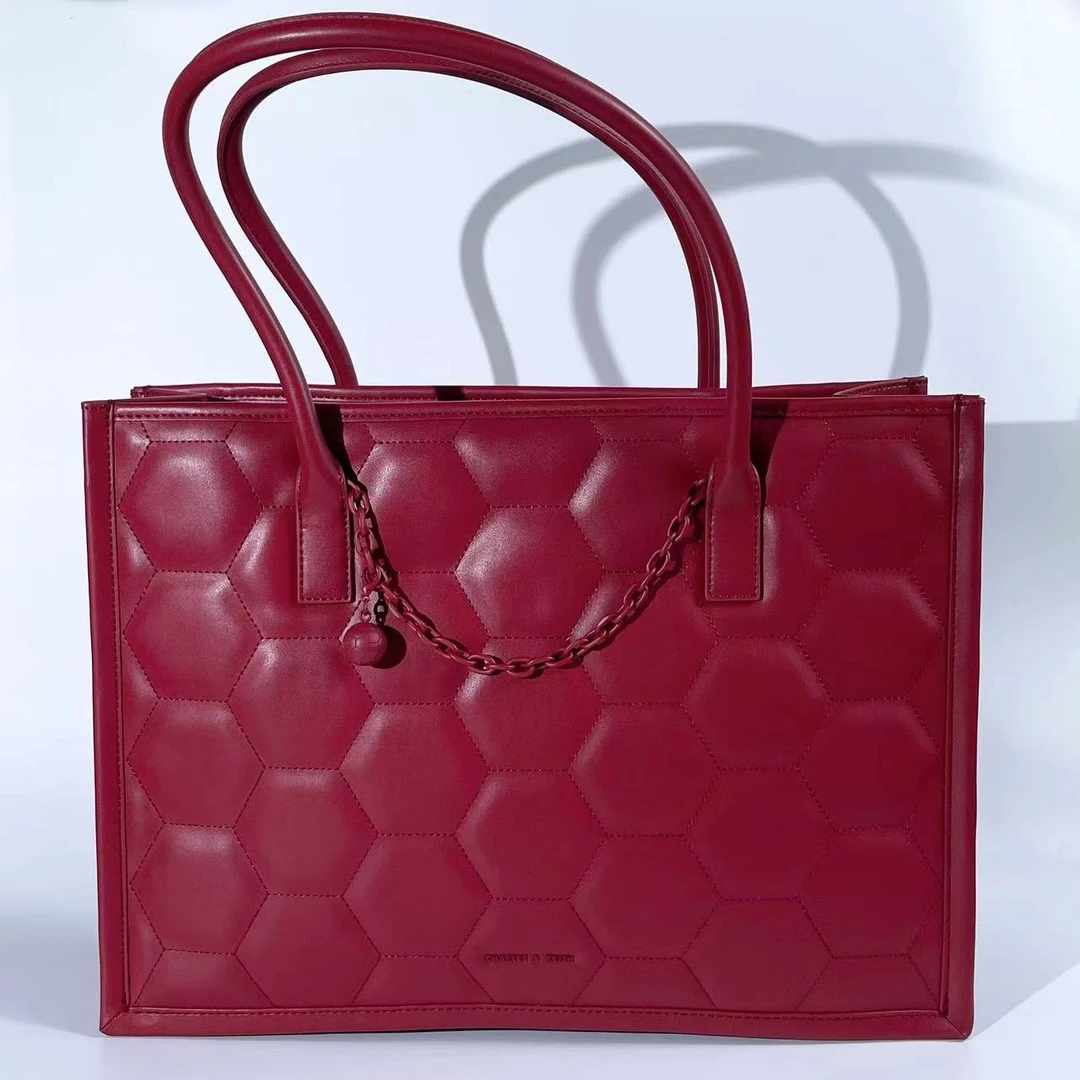 30781904红色L足球套装时尚大容量托特女包-杨灬