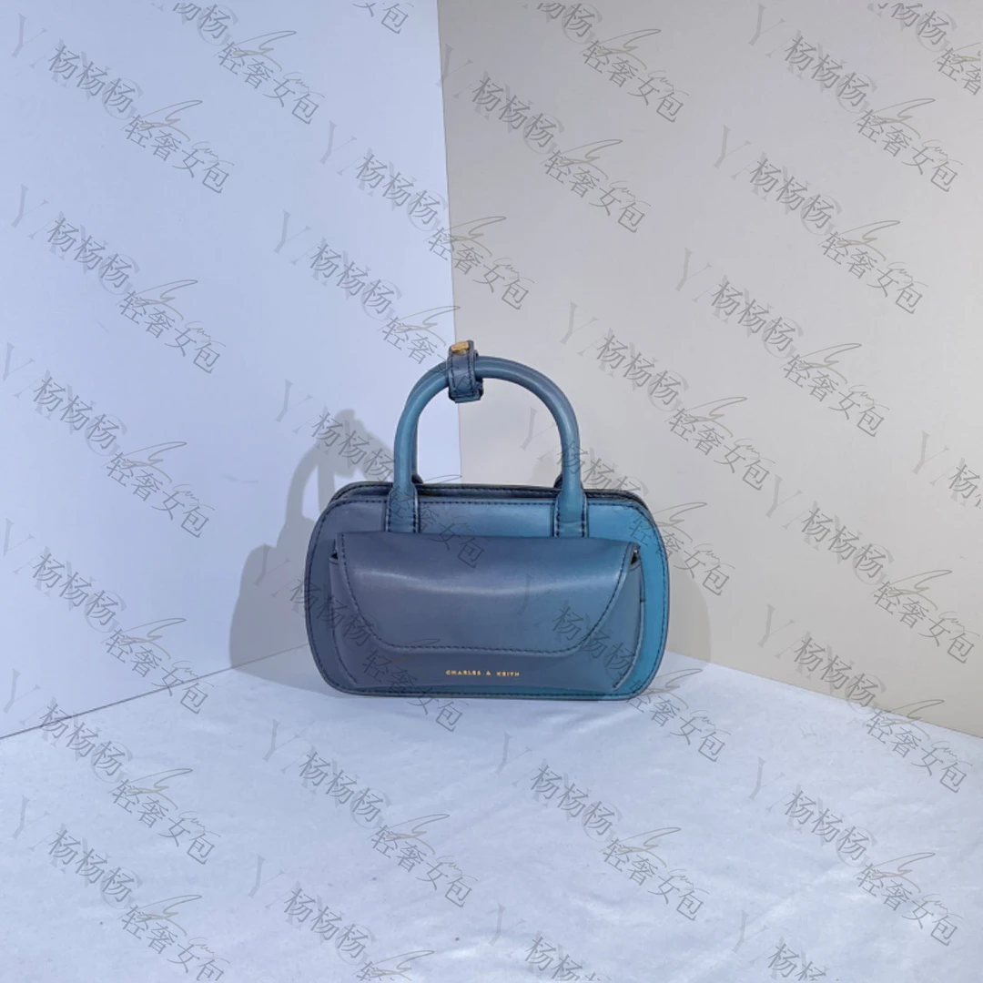 CHARLES&KEITH  50781840绿色S女士单肩斜挎包-杨灬