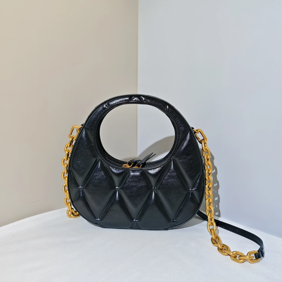 50781660黑色S女士单肩斜挎包-杨灬