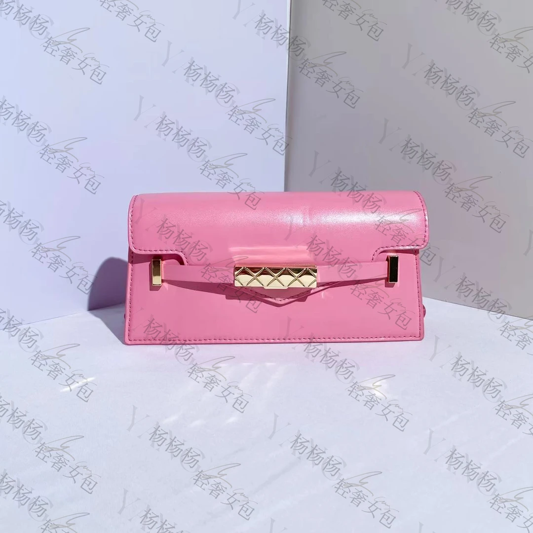 20781802粉红色S女士单肩手提包-杨灬