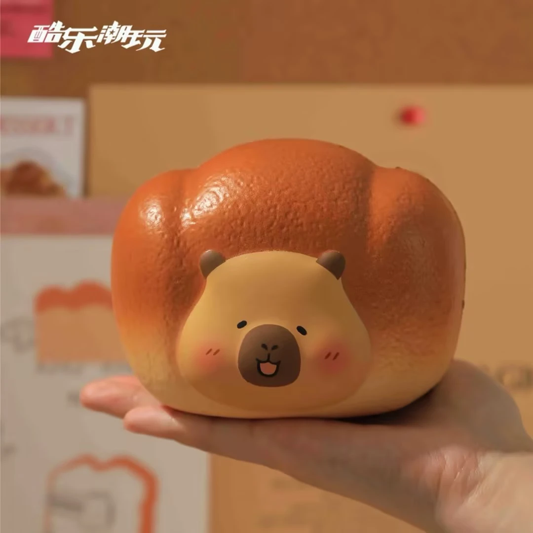 酷乐潮玩豚豚崽烘焙坊吐司解压慢回弹