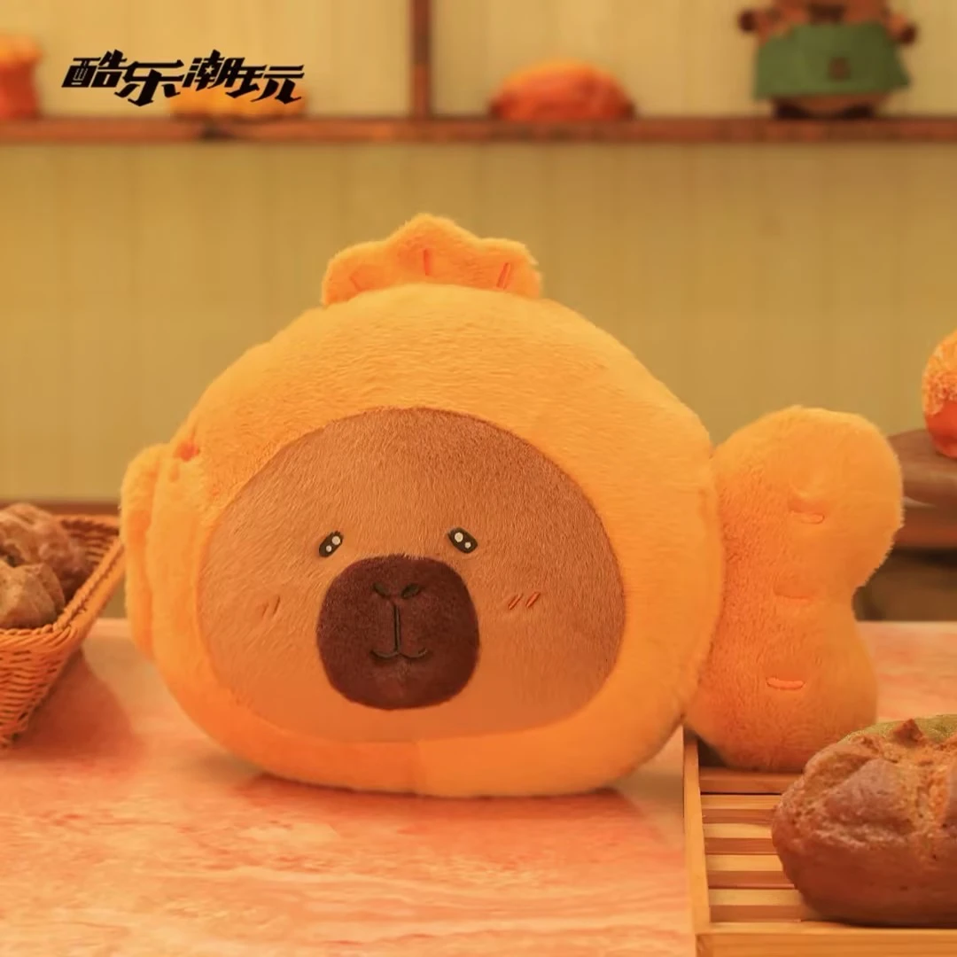 酷乐潮玩豚豚崽烘焙坊-鲷鱼烧抱枕