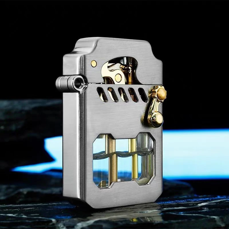 ZORRO 机甲鲲白镍拉丝Z786-003 打火机