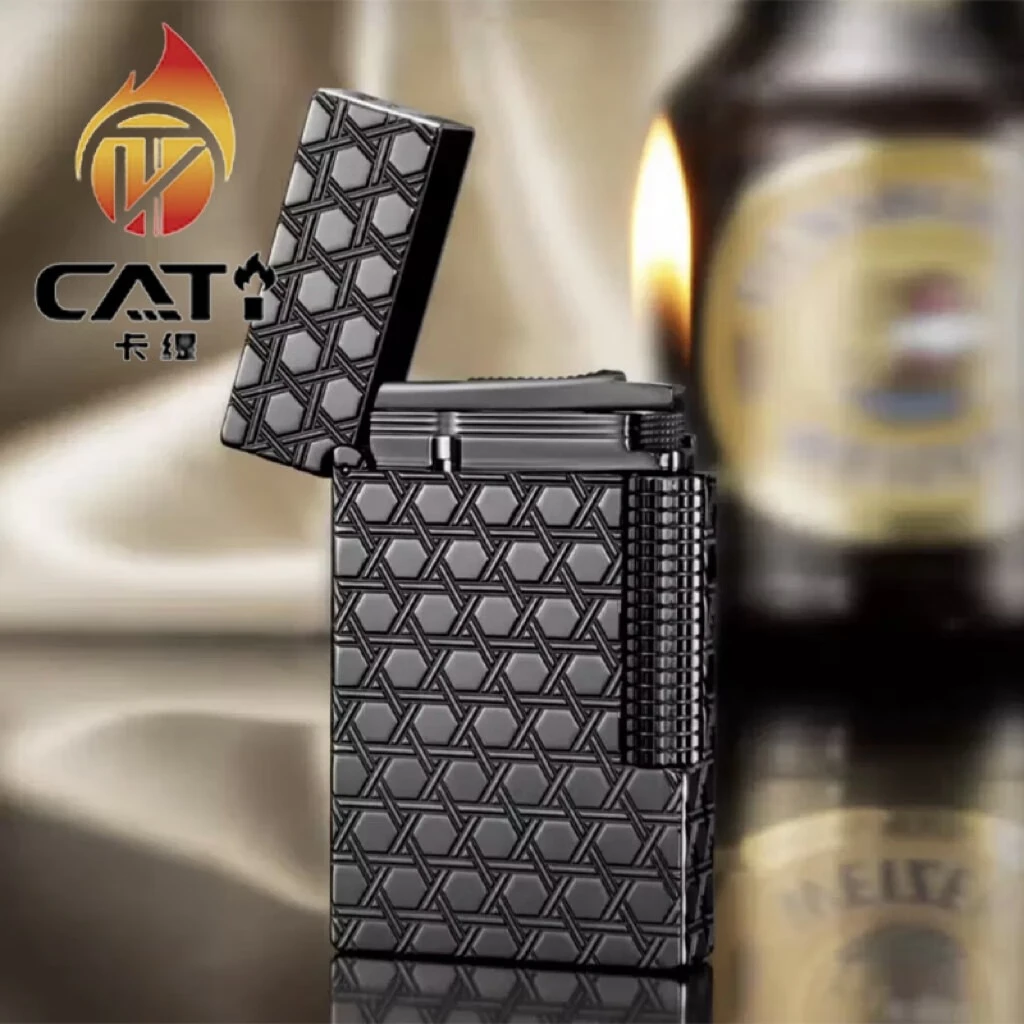 【官方补贴价】CATI卡缇正品 黑色一往情深朗声打火机 Q