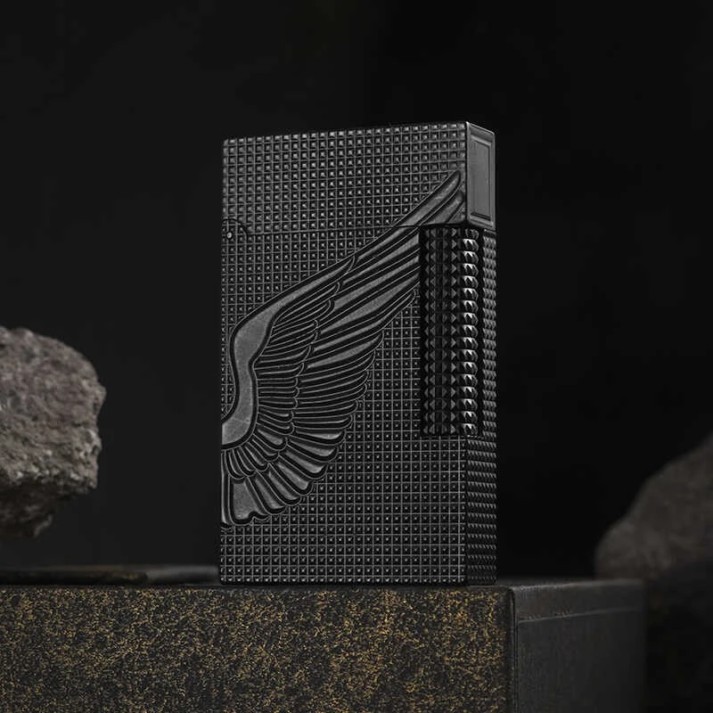 英国CATI卡缇天使之翼朗声打火机男士专用气机时尚高级送男友礼物