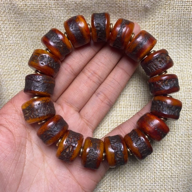 非金属手链 377 嘎嘎卡1.8大尺寸单圈手串