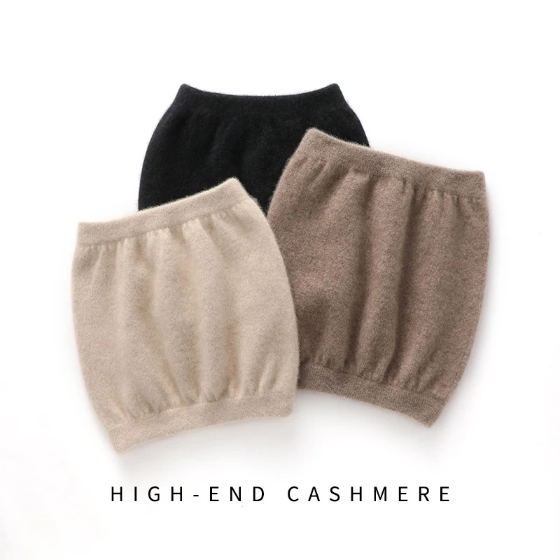 100%纯山羊绒护腰！男女通用秋冬保暖高弹暖宫暖胃部护肚针织防寒