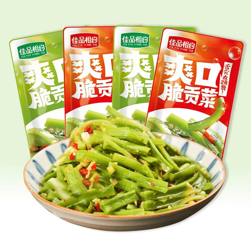 湖南特产佳品相约爽口脆贡菜下饭菜开袋即食散装零食小吃休闲食品