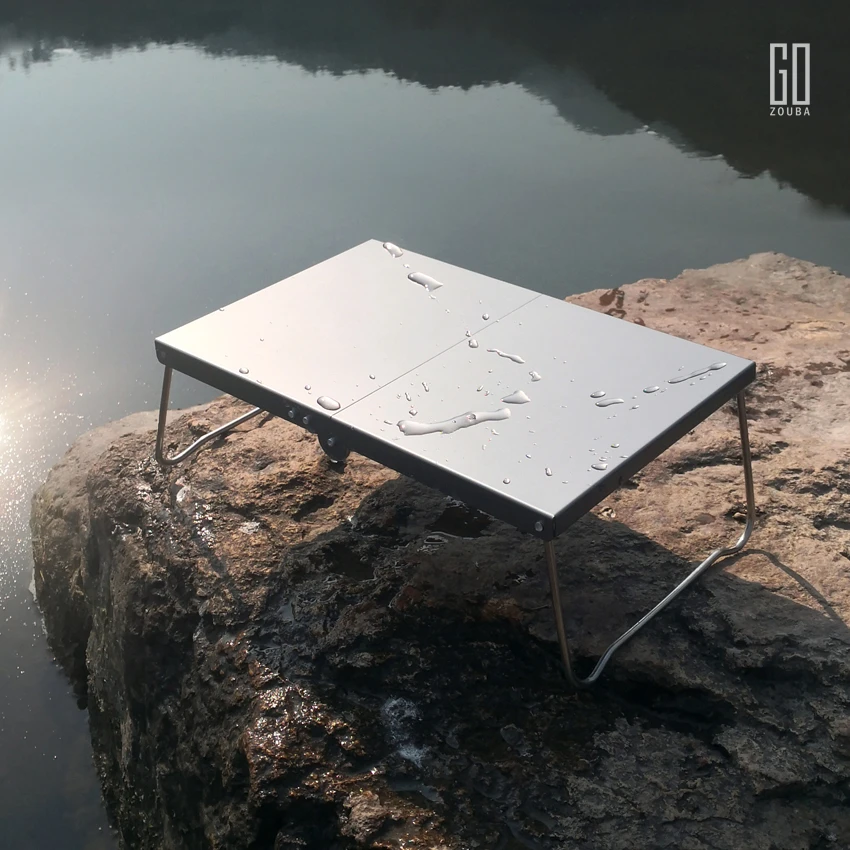 超轻便携户外折叠桌铝合金露营小桌子迷你茶几桌烧烤桌