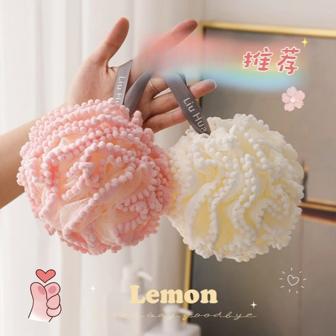 新款网红大号双面花球洗澡神器起泡网耐用柔软搓澡沐浴球泡球泡球