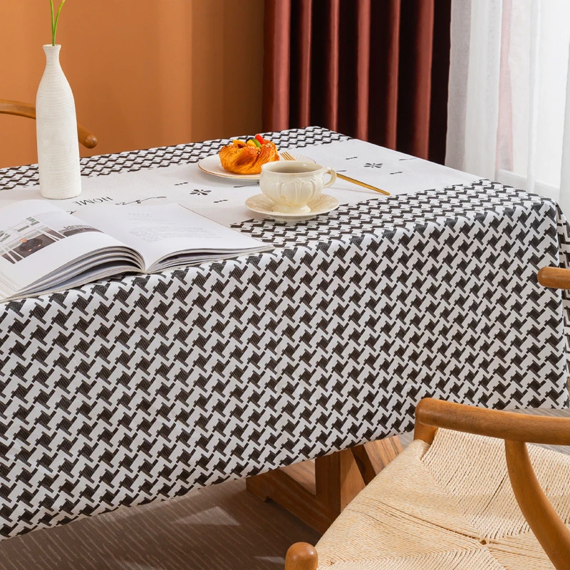 【14.9元2条】家用长方形桌布茶几布 防水防油pvc免洗桌布180*137CM