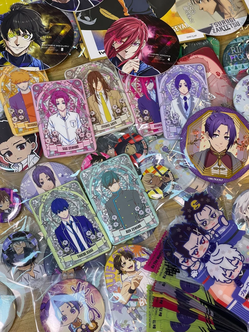 日谷加购补款蓝锁吧唧周边明袋