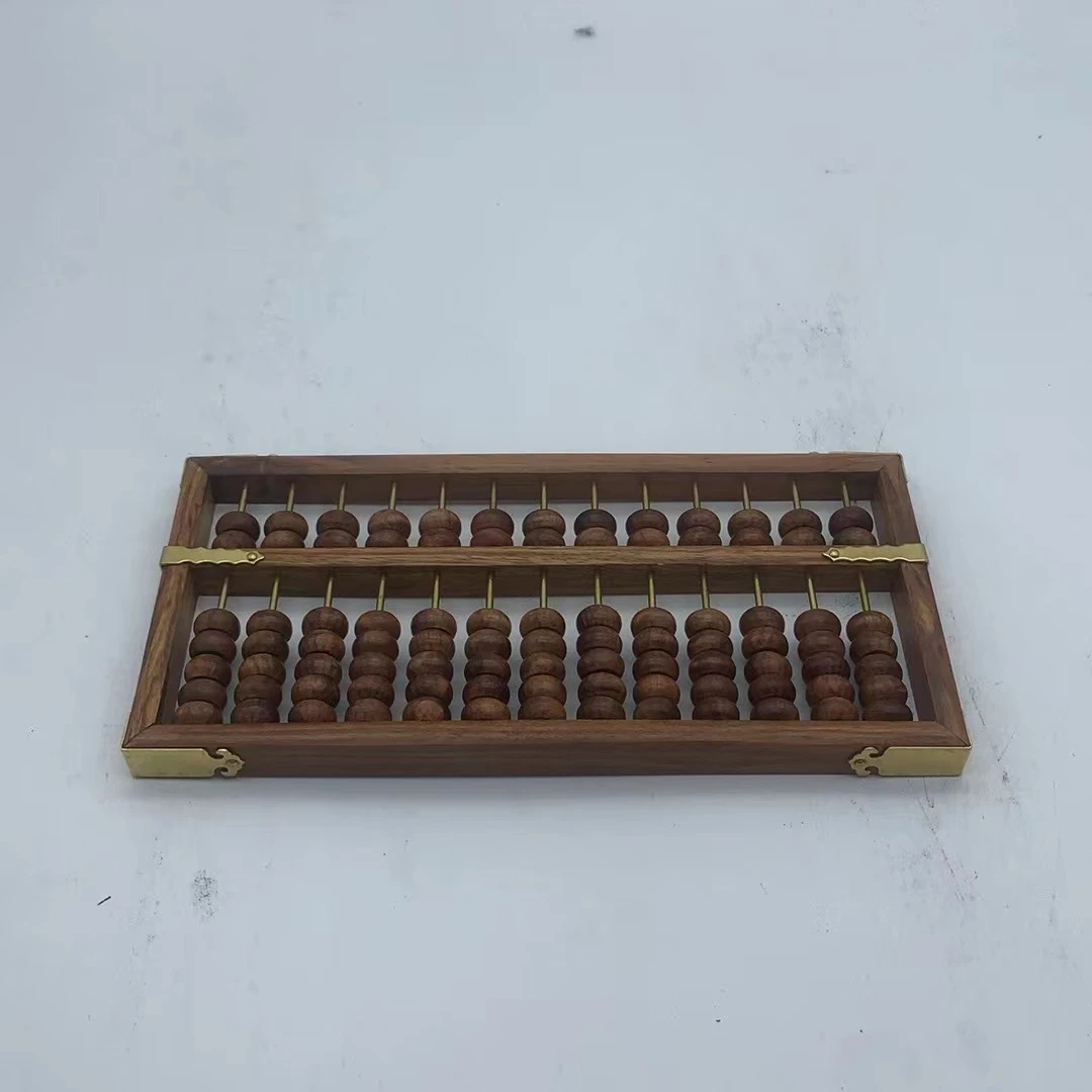 225 海黄新干料13档算盘摆件