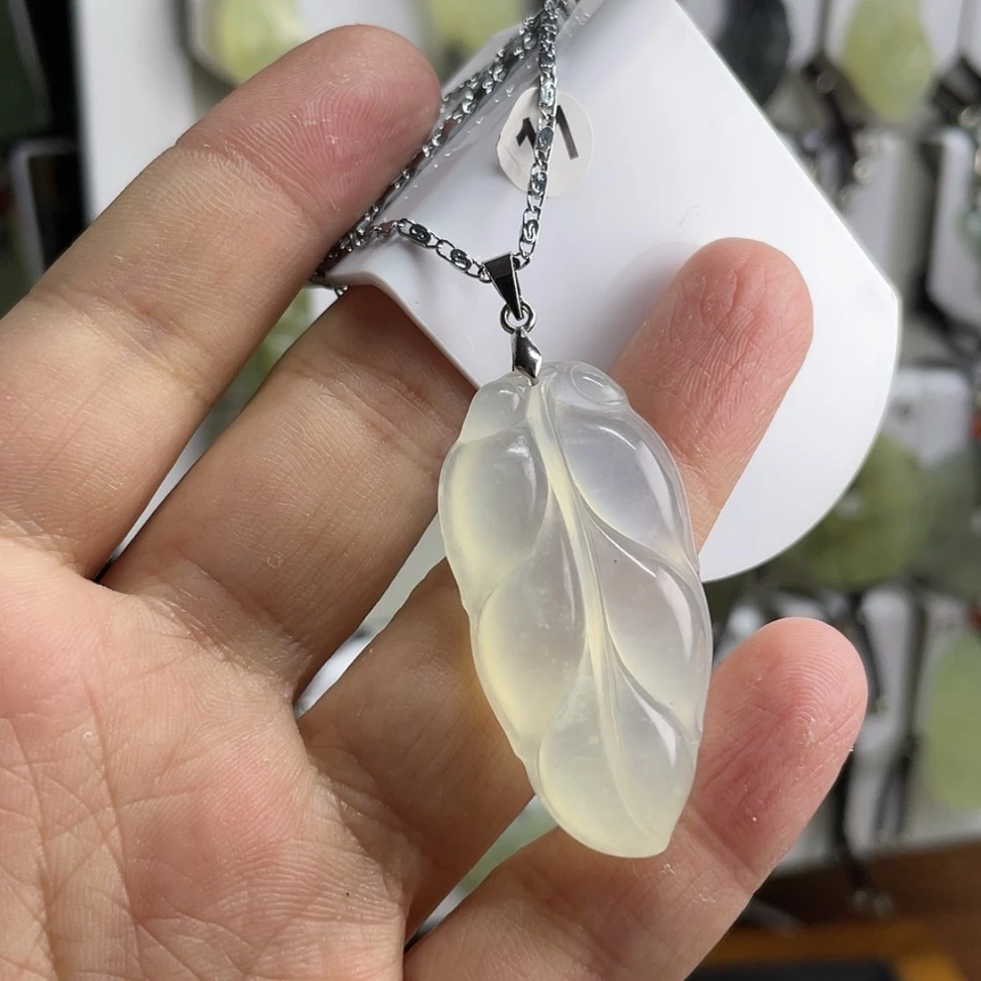 【闪购商品】岫玉颈饰未镶嵌奈*丶四季平安