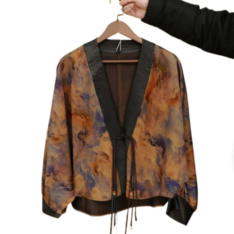 【芸墨质造】- 南枫 新款新中式设计师款女士国风气质款休闲衬衣