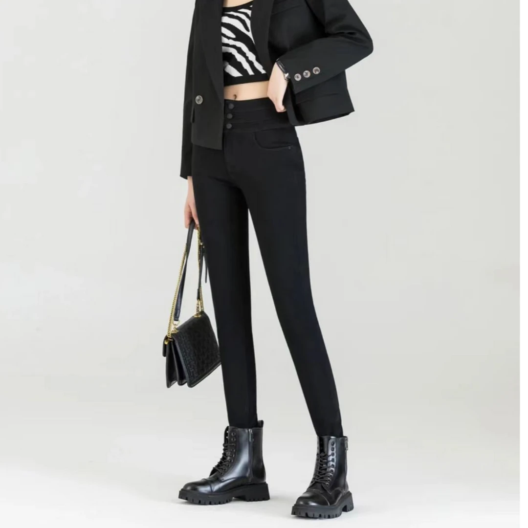 秋冬必备经典腰精裤