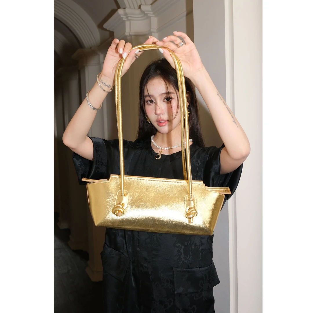 MUHEE中式屋檐长形包