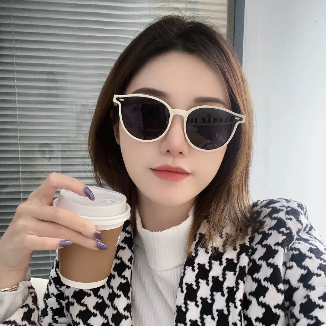 宝港眼镜防晒太阳眼镜高级感墨镜女防蓝光时尚显脸小网红墨镜27