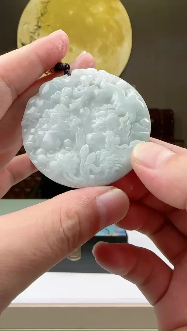 【闪购商品】翡翠吊坠(不含链)未镶嵌AYFL0182