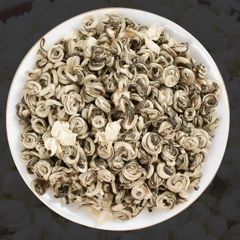 茉莉花茶茉莉白雪玉螺浓香耐泡250g/500g