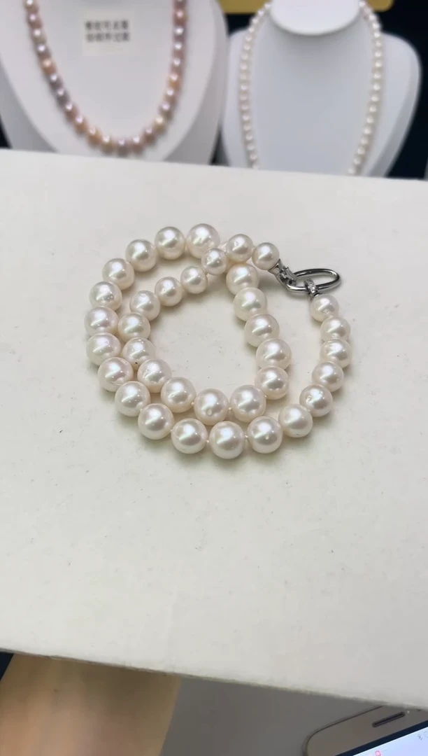 【闪购商品】淡水珍珠项链未镶嵌大龙珠