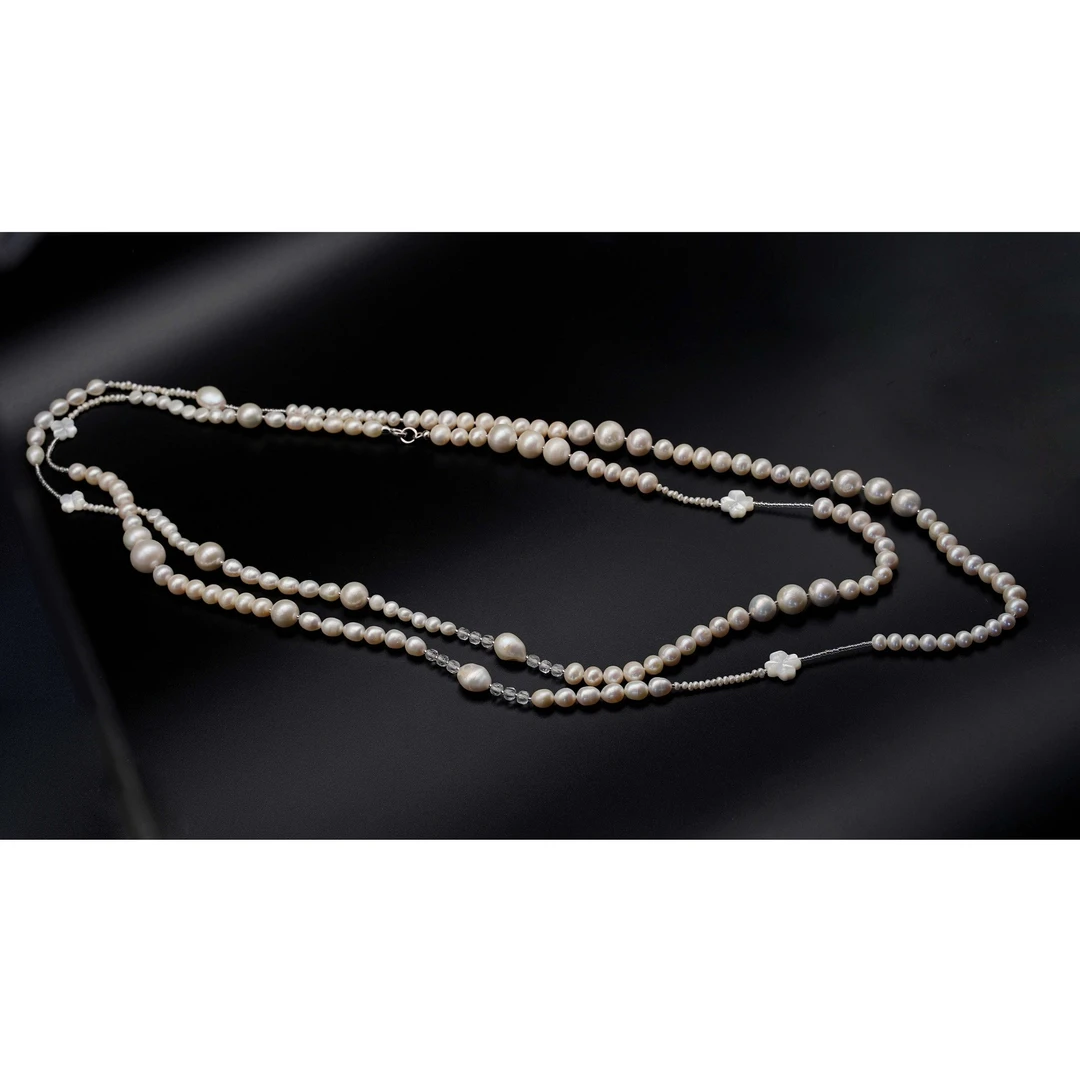 ＃【小圆满·幸运】珍珠长琏（175cm）P12302038