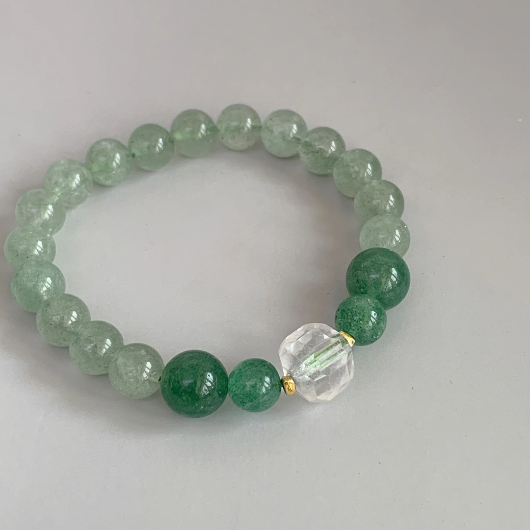 #【扶苏】水晶东陵石手串IDP12101010